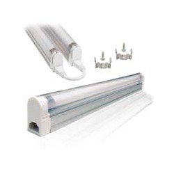 Base fluorescente T4 1.2m con tubo blanco