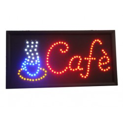 Cartel LED Cafe