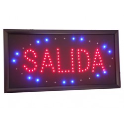 Cartel LED Salida