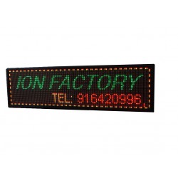Display LED alta luminosidad texto 135x39cm