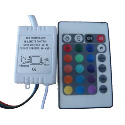 Controlador para tiras LED RGB