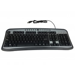 Teclado multimedia USB NO6266