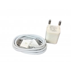 Cargador USB y cable datos 30 pin