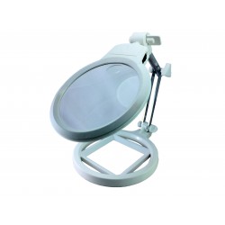 Lampara LED articulada con lupa MG3B1A