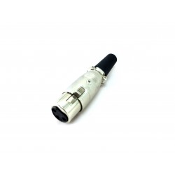 Conector XLR Hembra metalico