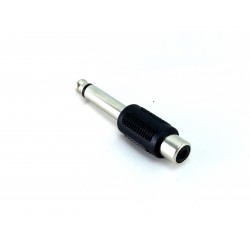 Adaptador RCA-Jack mono 6.3
