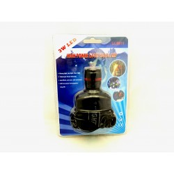 Linterna frontal LED 3W