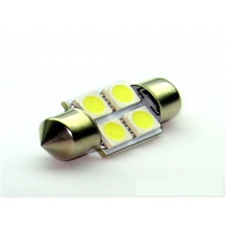 Bombilla c5w 30mm 4LED SMD 5050