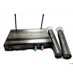 Microfono inalambrico profesional UHF WG9898