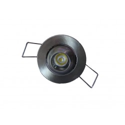 Downlight redondo 1W