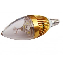 Bombilla LED vela E14 3W