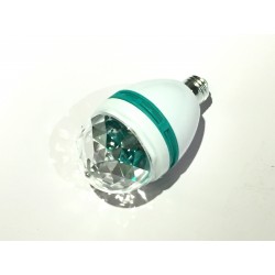 Bombilla E27 LED giratoria para fiestas